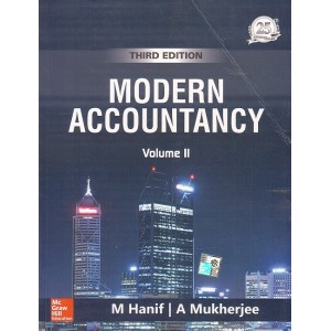 MCgrawHill Education's Modern Accountancy Volume II by M. Hanif, A. Mukherjee